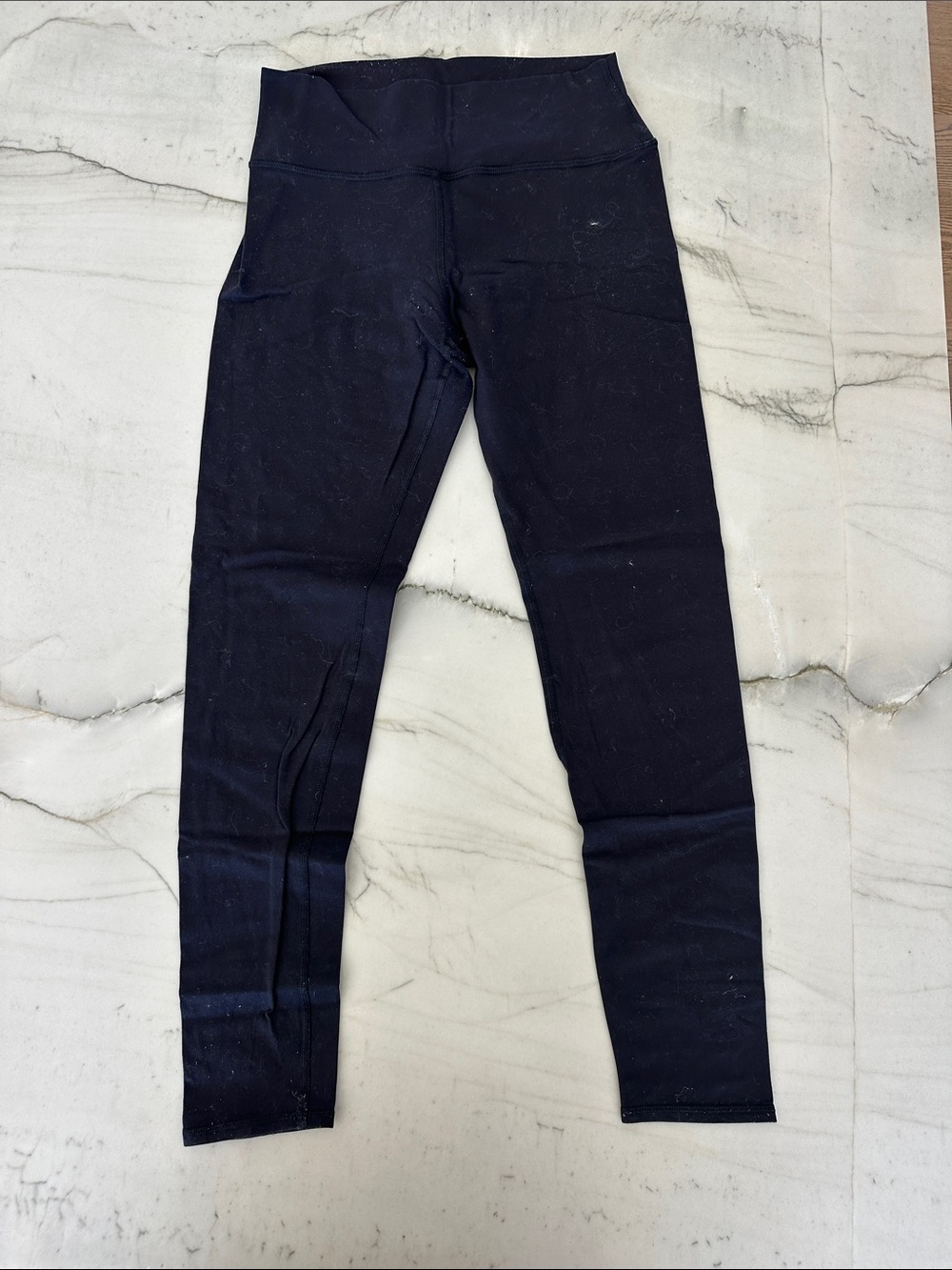 ALO Yoga Kids Navy High-Rise Leggings